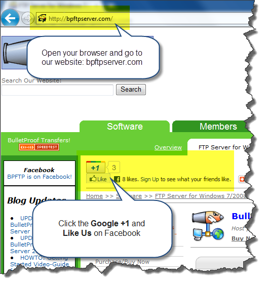 BulletProof and Social Bookmarks